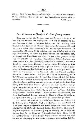 Zur Erinnerung an Bernhard Christian Ludwig Natorp