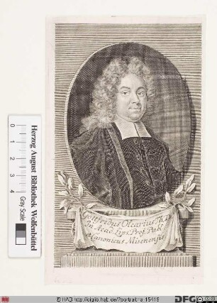 Bildnis Gottfried Olearius (II)