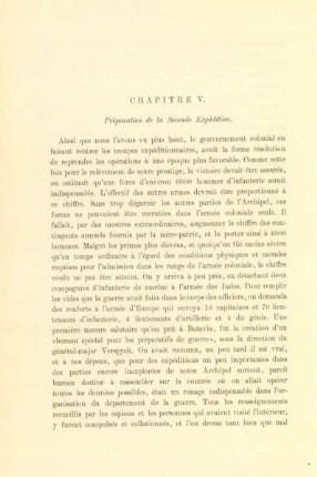 Chapitre V. Préparation de la Seconde Expédition