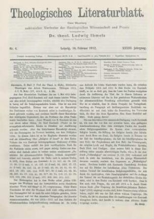 73-74 [Rezension] Kautzsch, Emil, Biblische Theologie des Alten Testaments