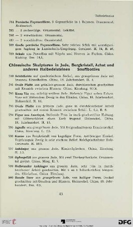 Chinesische Skulpturen in Jade, Bergkristall, Achat und anderen Halbedelsteinen – Snuffbottles (Nr. 790-831)