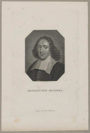 Bildnis des Benedictus Spinoza