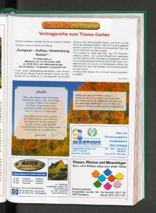 Vortragsreihe zum Thema Garten