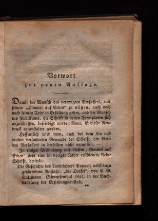 Vorwort zur neuen Auflage.