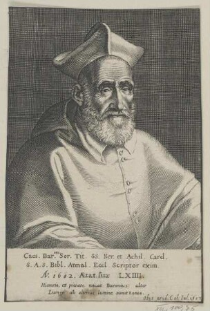 Bildnis des Cesare Baronio