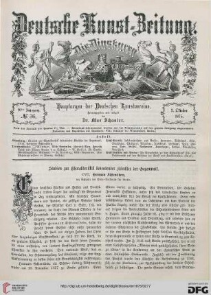Nr. 36 (3. Oktober 1875)