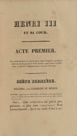 Acte Premier
