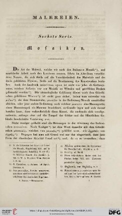 Herculanum und Pomeji. IV. Band III. Abtheilung. Sechste Serie der Malereien