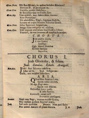 Textus Musicus Pro Tragoedia Autumnali : Anno M. DCCXLIX. Augustae Vindelicorum Exhibita