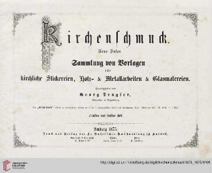Fünftes und sechstes Heft (1875)