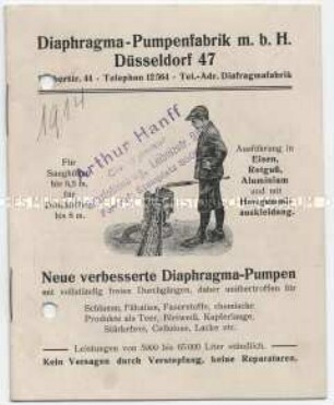 Neue verbesserte Diaphragma-Pumpen