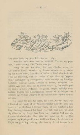 Den nordiske santhalmission