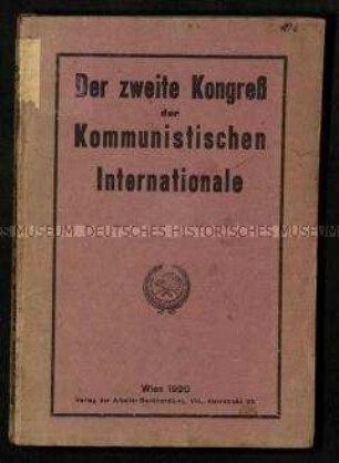 Bericht über den 2. Kongress der Kommunistischen Internationale (KI)