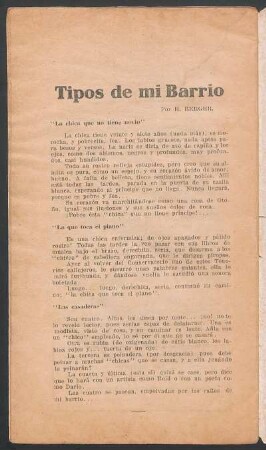 Tipos de mi barrio