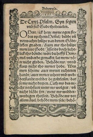 De Cxxi. Psalm ... - De Cxxx. Psalm ...