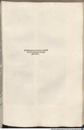 Excellentissimi doctoris do. Alexandri de tartagnis Imole[n]sis ... voluminis Consilia feliciter Incipiu[n]t, 4. Consilia quarti uoluminis excelle[n]tissimi Do. Alexandri tartagni Imolensis
