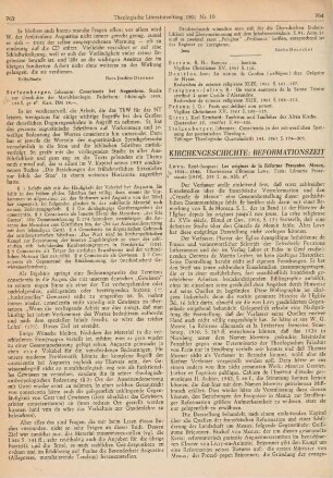 763-764 [Rezension] Stelzenberger, Johannes, Conscientia bei Augustinus