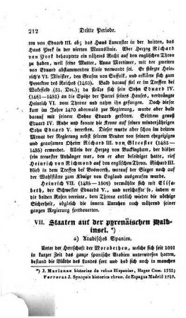 VII. Staaten auf der pyrenäischen Halbinsel