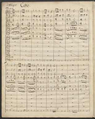 Coro: Ehre sey Gott in der Höhe; Coro, orch; D-Dur
