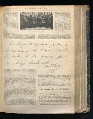 La Guerra vista desde España