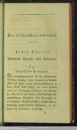 Erstes Kapitel. Allgemeine Begriffe nebst Litteratur