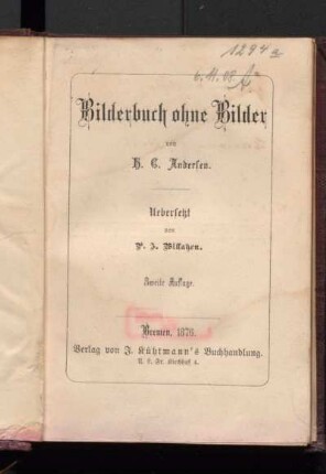Bilderbuch ohne Bilder