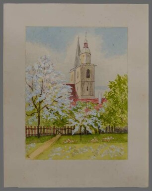 Kleinecke, Paula: Jüterbog, Nikolaikirche von Nordosten