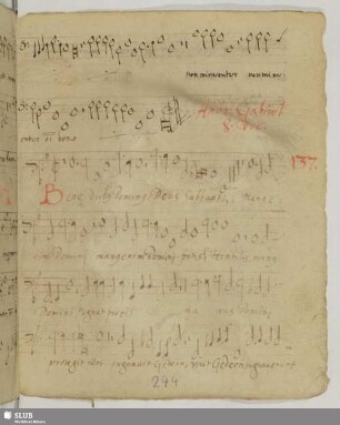 Gabrieli, Andrea: Benedictus Dominus Deus