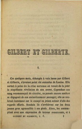 Gilbert et Gilberte, 6