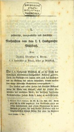 Beiträge zur Geschichte, Statistik, Naturkunde und Kunst von Tirol und Vorarlberg. 7, 7. 1832