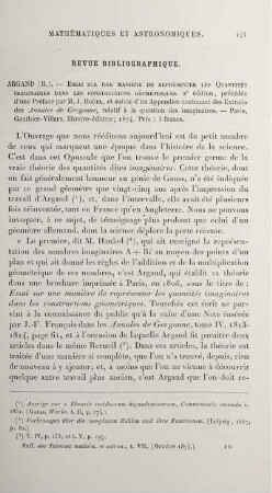 Revue Bibliographique.