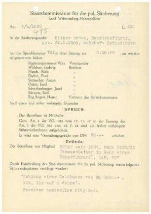 Bitzer, Ernst
