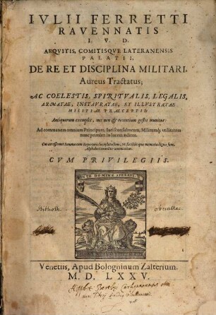De Re et Disciplina militari