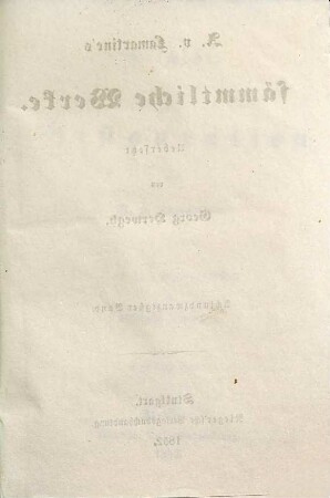 A. von Lamartine's sämmtliche Werke, 28. Geschichte der Restauration ; 6