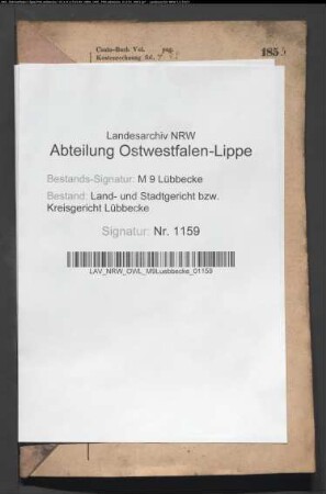 Erblasser: Strathmann, Marie Christine, geb. Schnake: