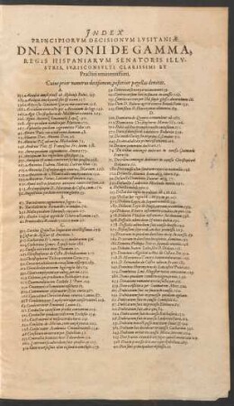 Index Principiorum Decisionum Lusitaniae ...