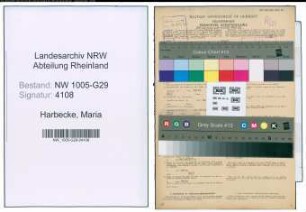 Entnazifizierung Maria Harbecke , geb. 07.05.1899 (Bahnsekretaerin)