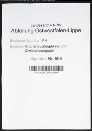 Kirchenbuchduplikate der katholischen Gemeinde (GHT 1850-1854). (Gemeinde: Bochum, katholische Gemeinde Stadt und Land (getrennt))