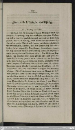 Zwei und dreißigste Vorlesung
