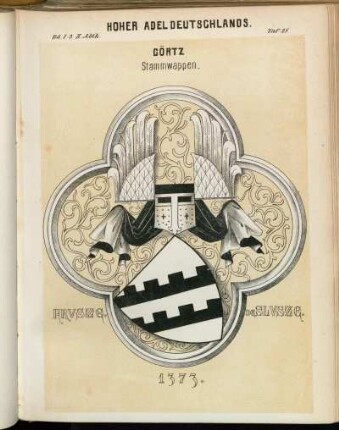 Taf. 25. Görtz Stammwappen.