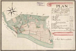 Plan über den Orths-Bann Albert in der Hochsaaler Einung