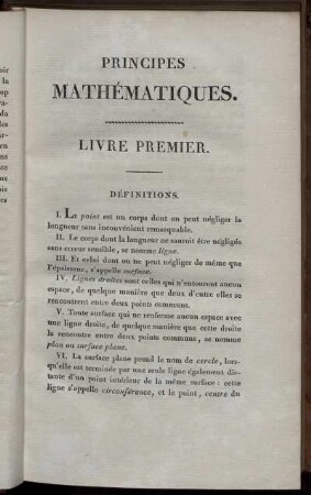 Livre I. - Livre IX.