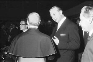 Freiburg: Stadthalle; Schäufele; Ministerpräsident Meyers, Nordrhein-Westfalen; Kiesinger