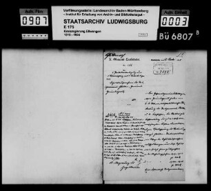 Schuldenwesen der Teilgemeinde Stetten, Gemeindebezirk Gründelhardt