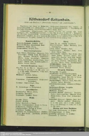 Köthensdorf-Reitzenhain