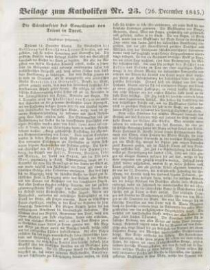 721-723 Die Säcularfeier des Conciliums von Trient in Tyrol