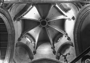 Gelnhausen, Marienkirche, Gewölbe des Vierungsturm