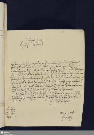 Nr. 61-67. Freiesleben, Johann Carl