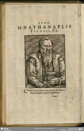 Icon M. Nathanaelis Tilesii, P.L.