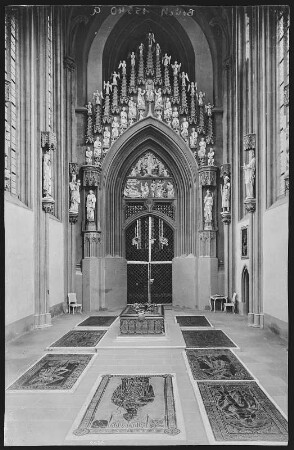 Meißen. Hauptportal und Fürstengruft